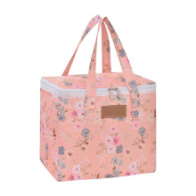 New Arrive Printed Waterproof Takeaway Insulation bag Portable Bento Bag lunch box Cooler bag